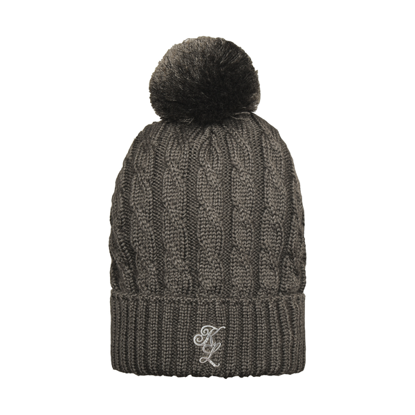 KLellery Damen Mütze aus Kabelstrick
