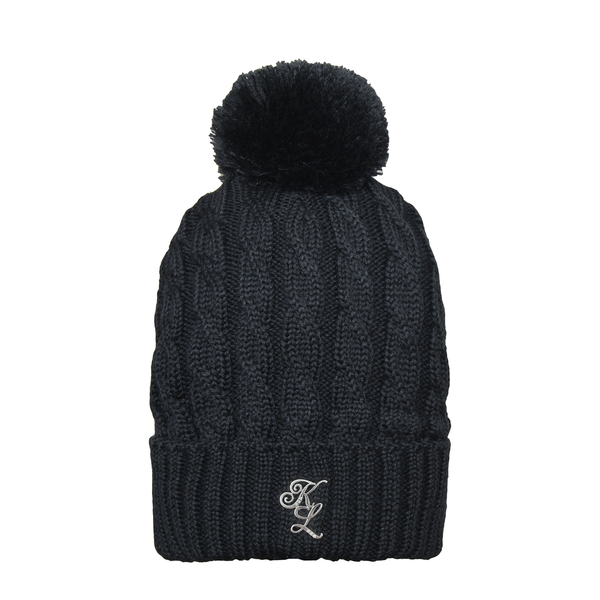 KLellery Damen Mütze aus Kabelstrick