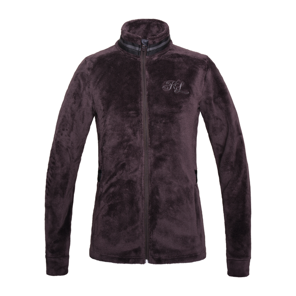 KLester Damen Plüsch Fleece Jacke