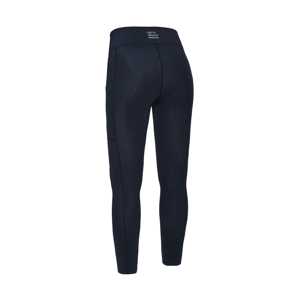 KLkatinka Vollgriffige Damen-Reittights mit Seitenlogo