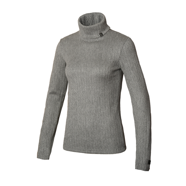 KLfilomena Damen Rollkragenpullover aus Kabelstrick