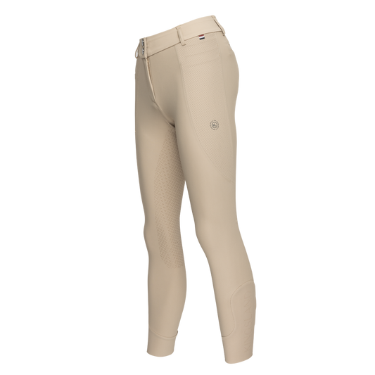 KLkerry Nahtlose Damenreithose mit Vollbesatz