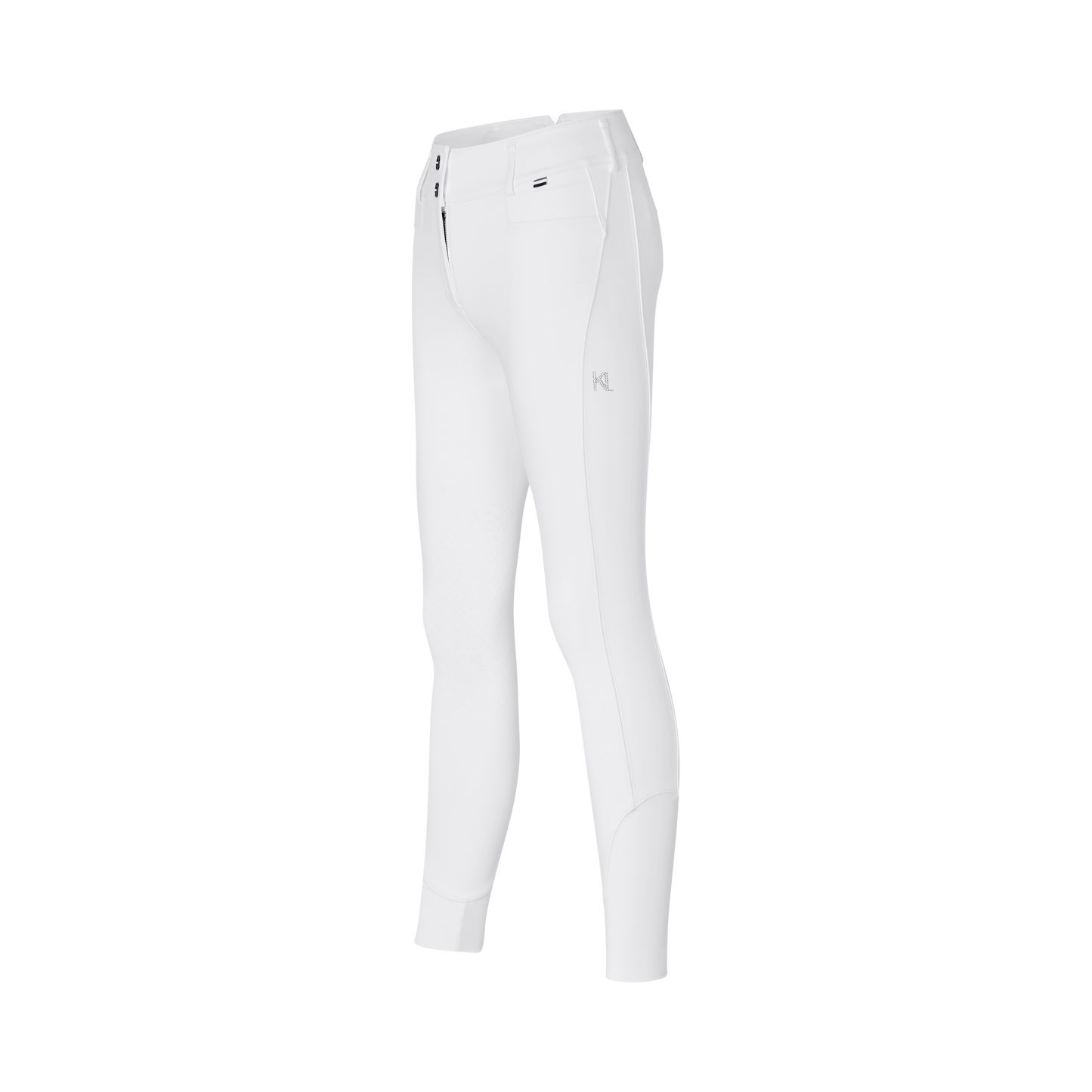Klkira H-Shape Reguläre Reithose für Damen mit Kniebesatz