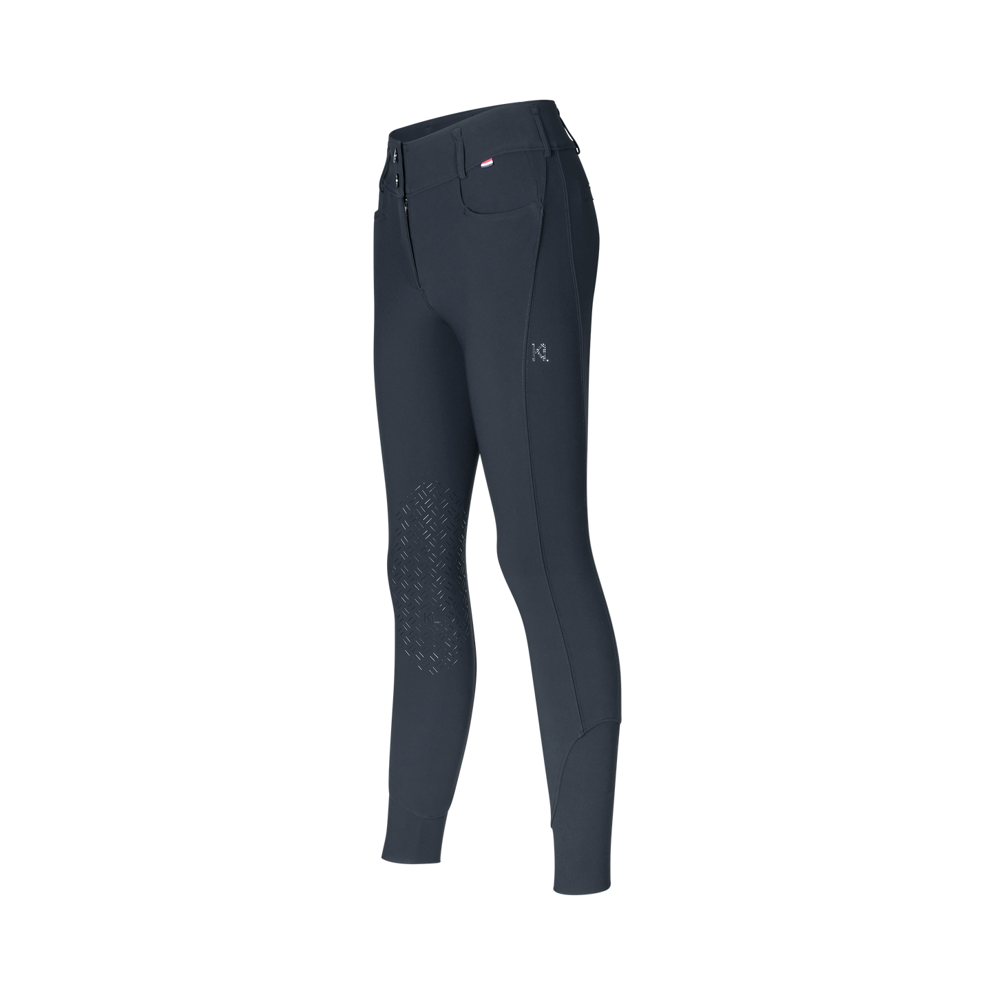 Klkira H-Shape Reguläre Reithose für Damen mit Kniebesatz