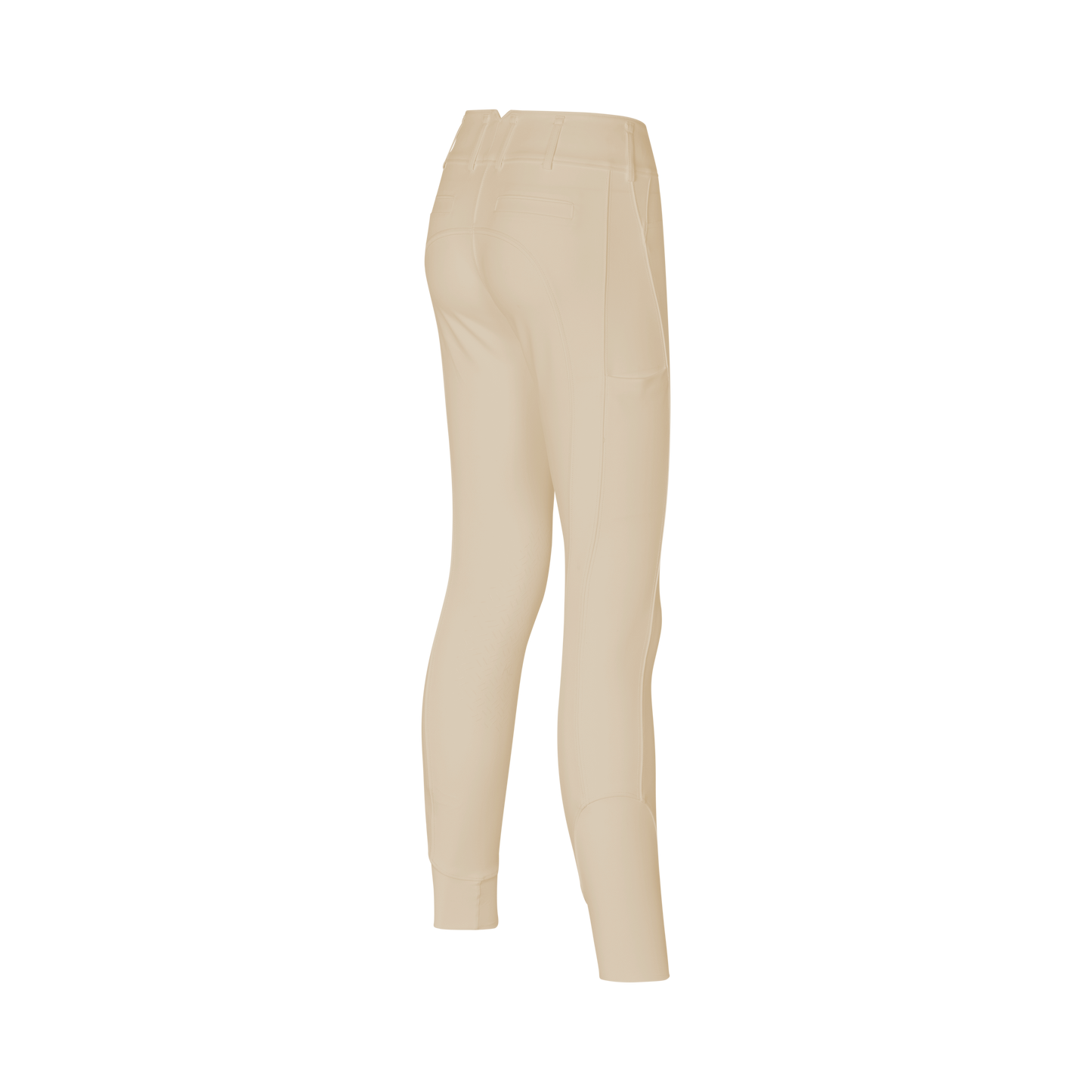 Klkira H-Shape Reguläre Reithose für Damen mit Kniebesatz