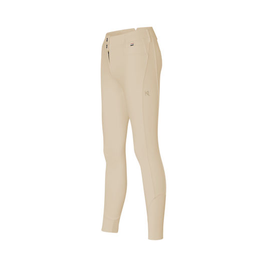 Klkira H-Shape Reguläre Reithose für Damen mit Kniebesatz
