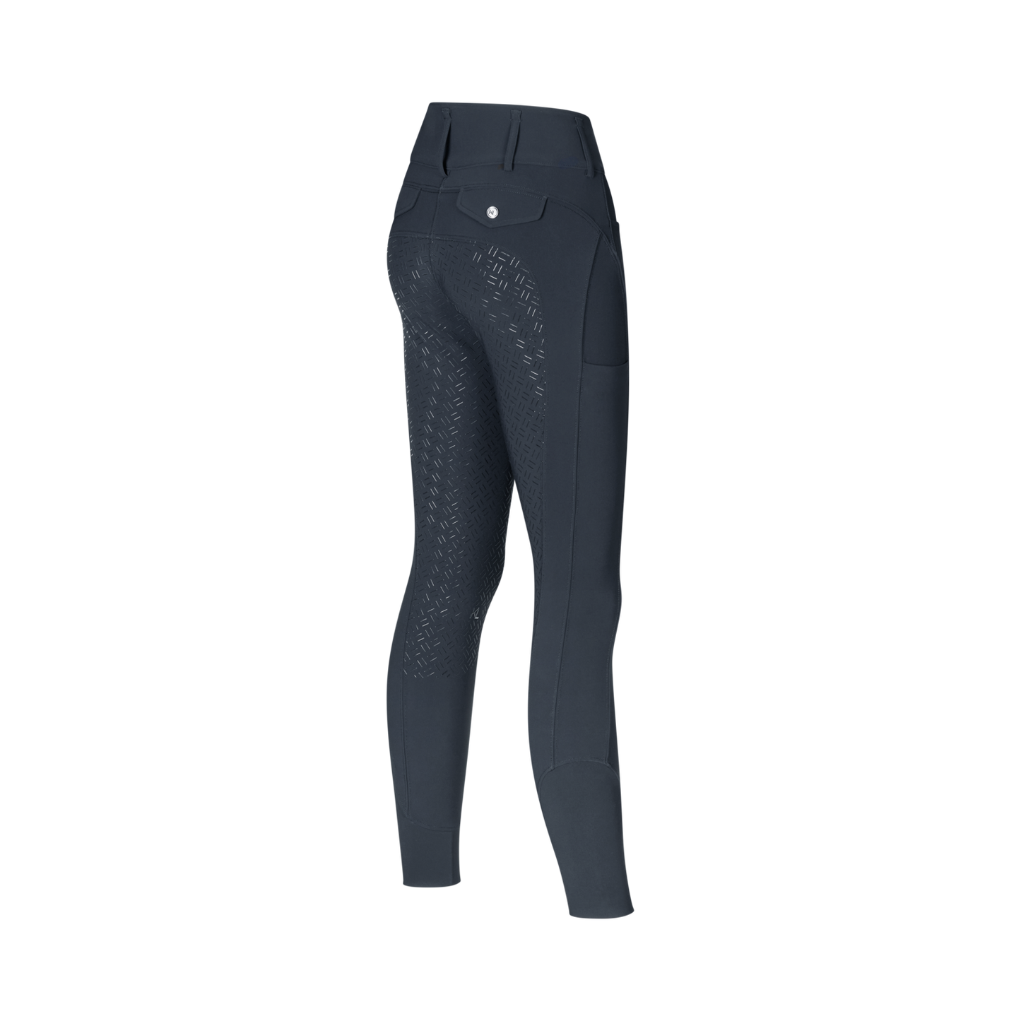 Klkimi A-Shape Reithose für Damen mit Vollbesatz und mittlerer Bundhöhe