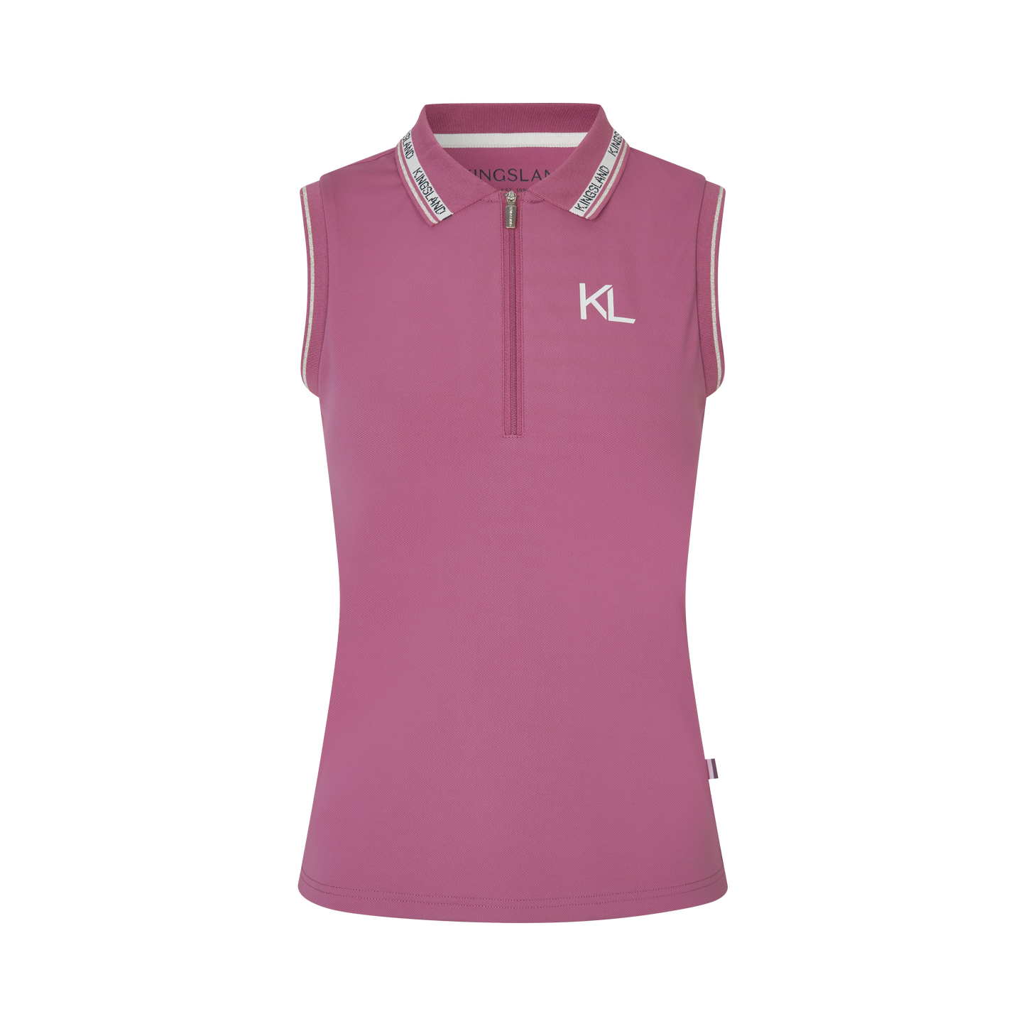 KLNaira Ärmelloses Piqué-Poloshirt für Damen