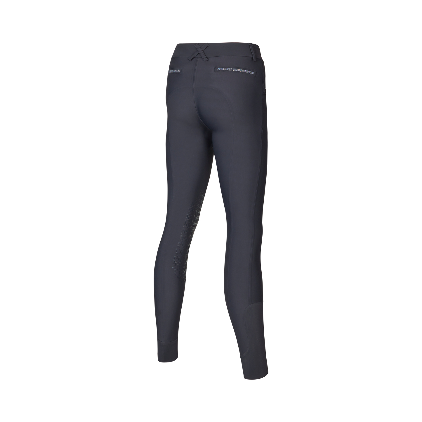 KLKerry Nahtlose Reithose für Damen mit Kniebesatz und H-Form
