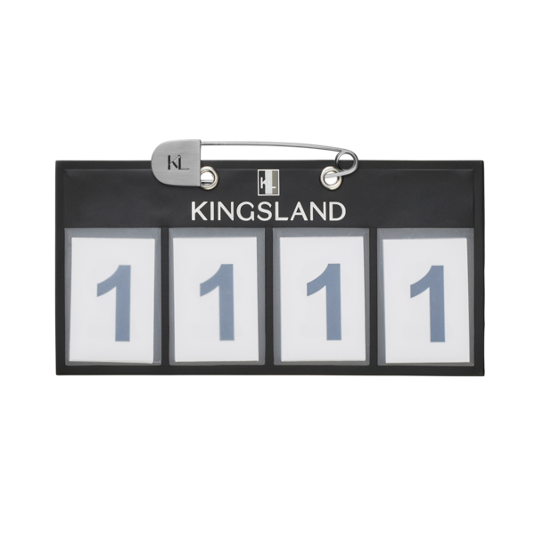 Classic Startnummer mit 4 Taschen, 2er-Pack