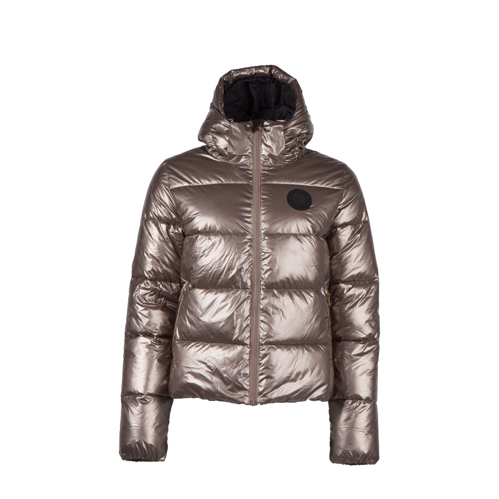 KLMadison wasserdichte Reitjacke für Damen in Metallic