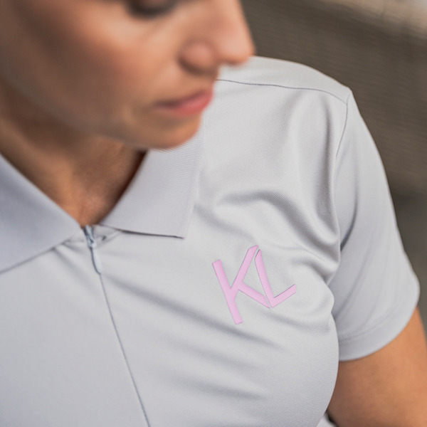 KLjubi Piqué-Poloshirt für Damen