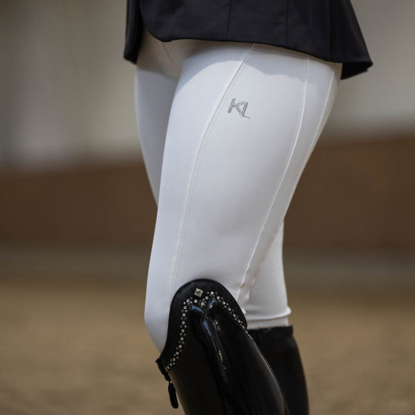 KLkira H-Shape Reguläre Reithose für Damen mit Vollbesatz