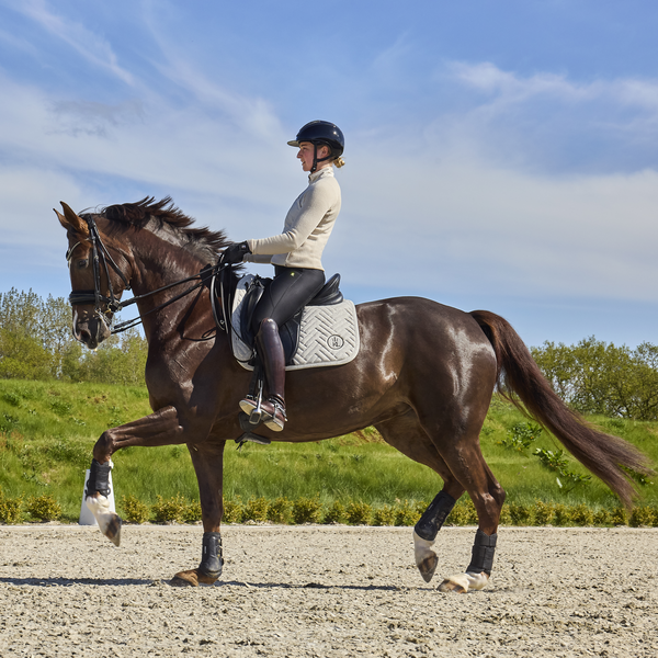 KLKristin Damen-Pull-up-Reithose mit Vollbesatz und A-Form