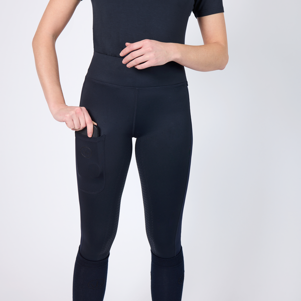 KLkarina Damen-Reitleggings mit Vollbesatz