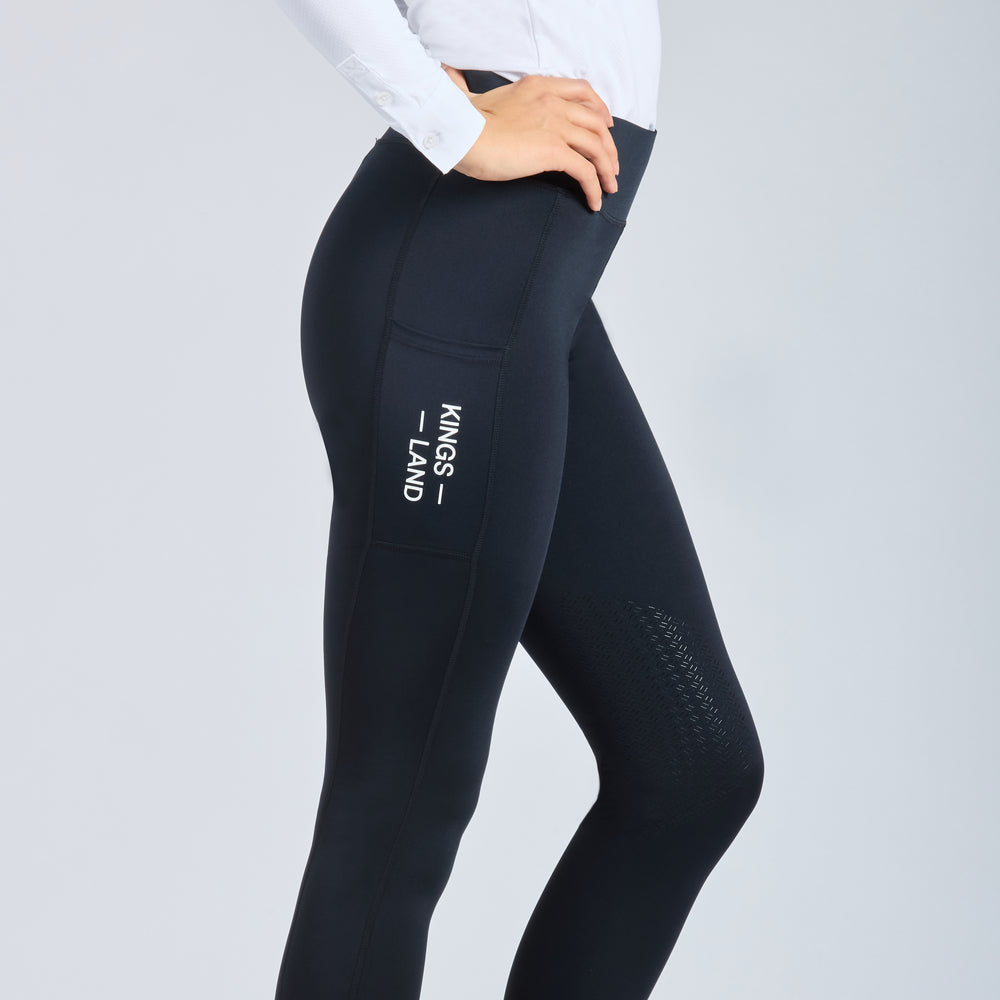 KLNima Damenreitleggings mit Kniebesatz