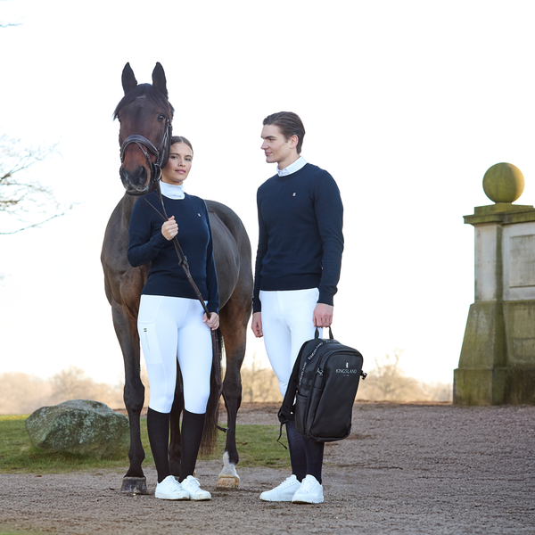 Classic Damen-Pullover mit O-Ausschnitt