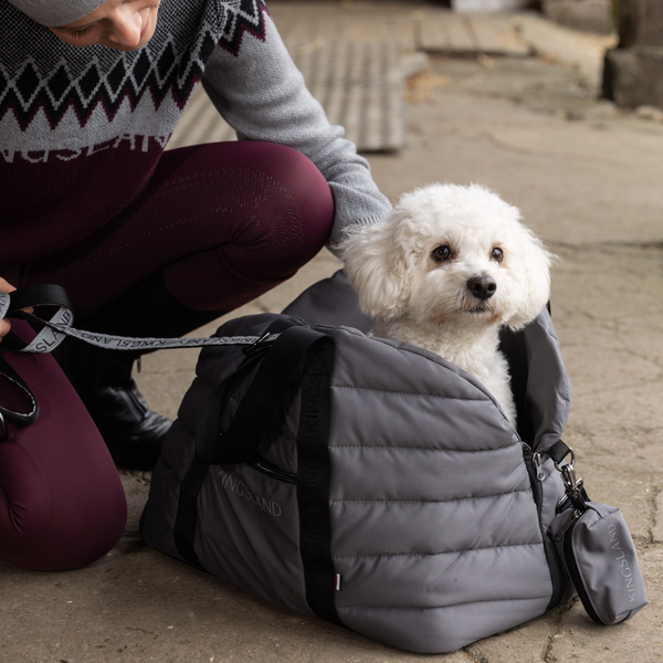 KLMacey Hundetasche mit Decke
