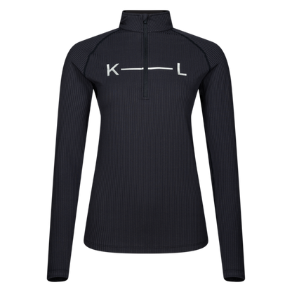 KLgillian Trainingsshirt mit 1/2 Reißverschluss für Damen