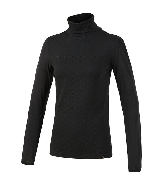 KLFanny Damen Rollkragen-Trainingsshirt