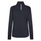 KLhusna Damen-Sweatshirt mit halbem Reißverschluss