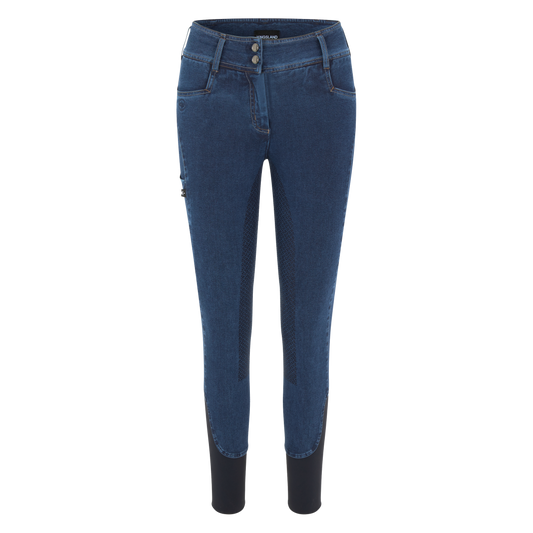 KLkayce Denim-Reithose mit Vollbesatz für Damen