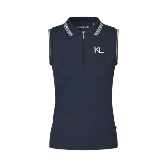 KLNaira Ärmelloses Piqué-Poloshirt für Damen