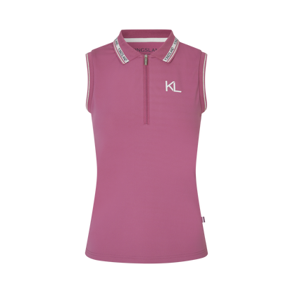 KLNaira Ärmelloses Piqué-Poloshirt für Damen