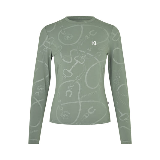KLLindsey Damen-Trainingshemd mit Rundhalsausschnitt