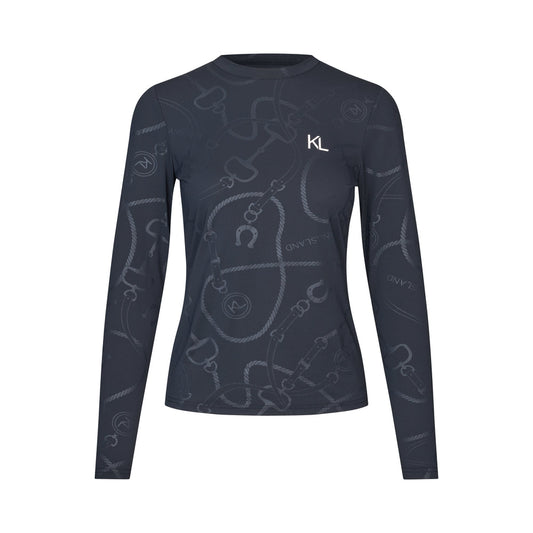 KLLindsey Damen-Trainingshemd mit Rundhalsausschnitt