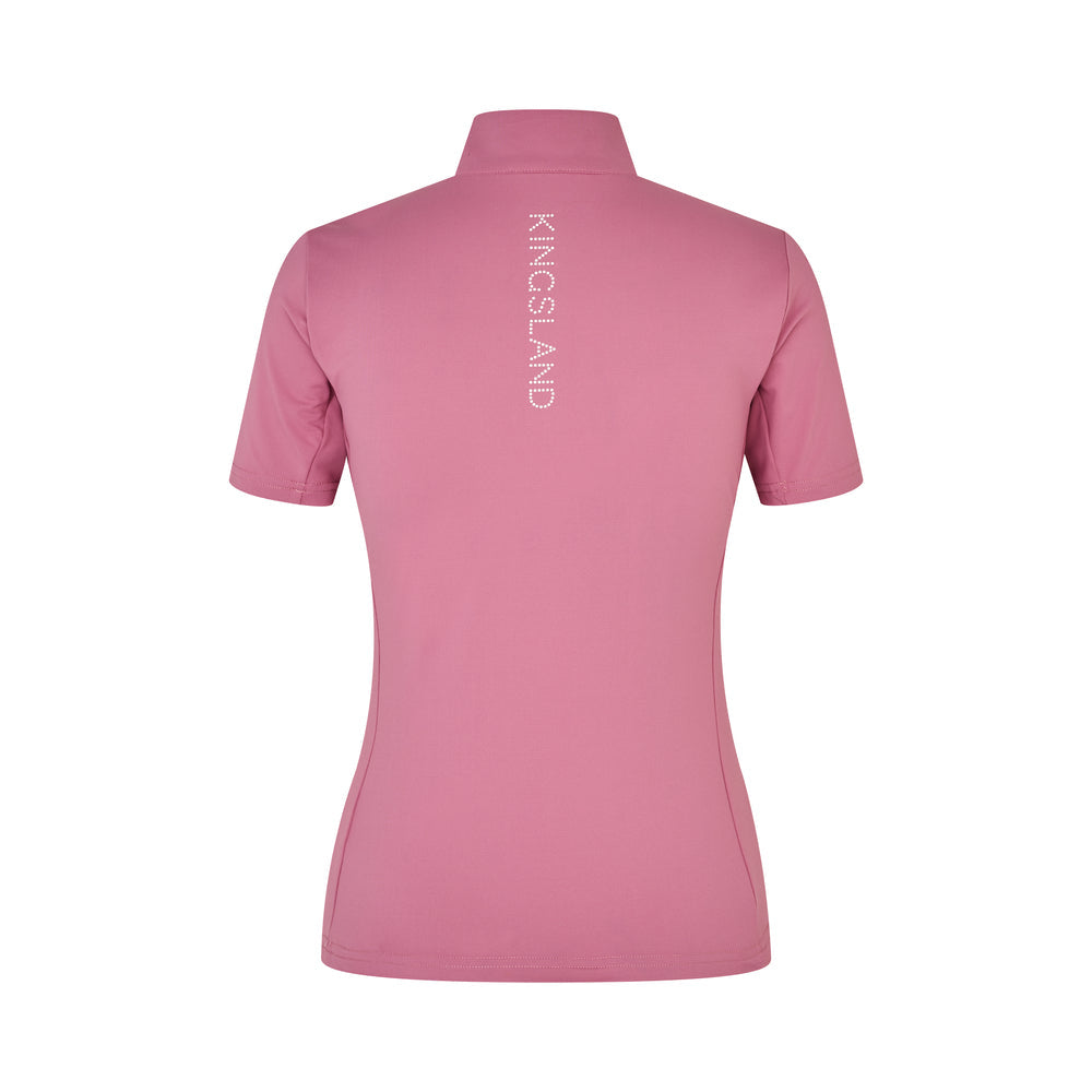 KLLoretta Damen-Trainingshemd mit kurzen Ärmeln