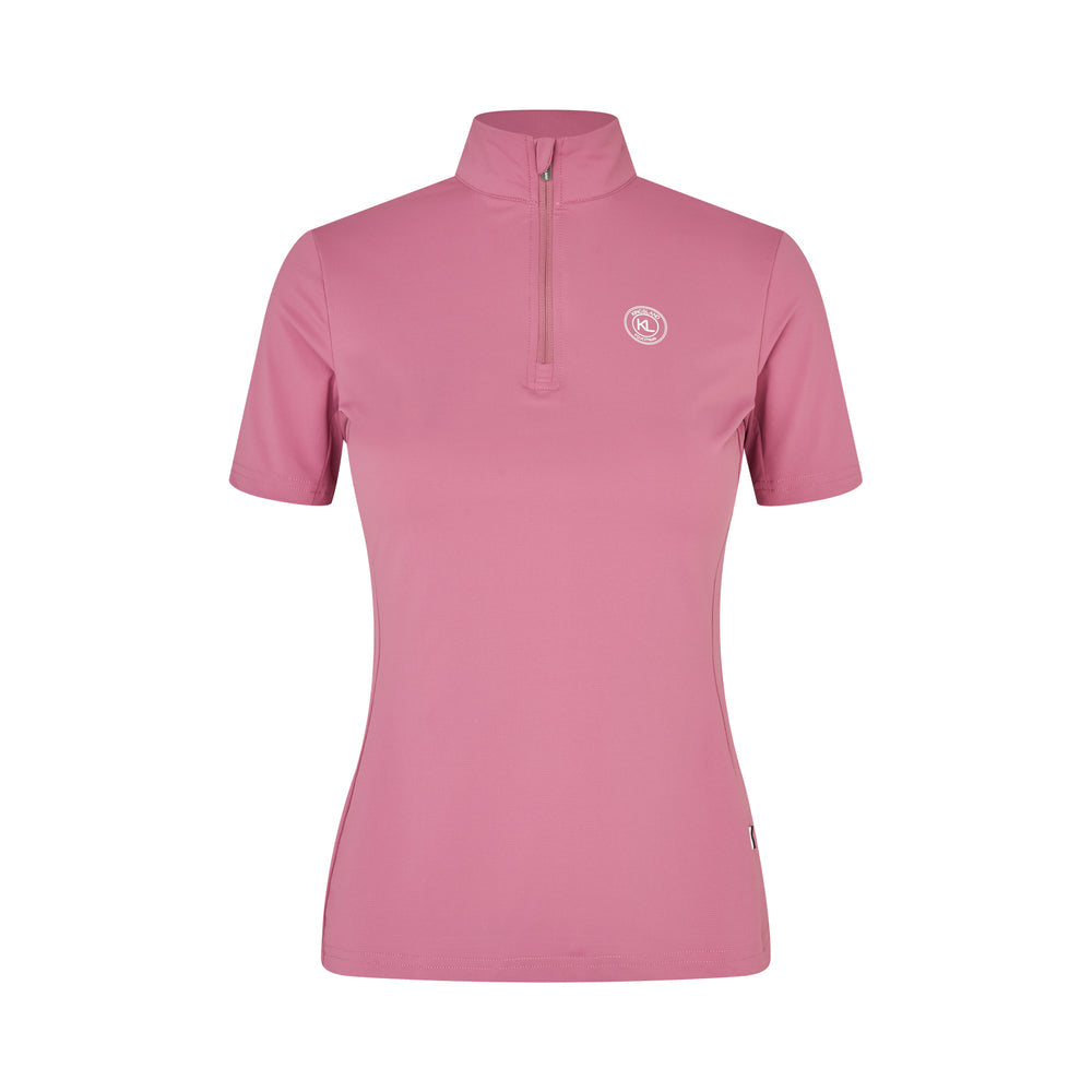 KLLoretta Damen-Trainingshemd mit kurzen Ärmeln
