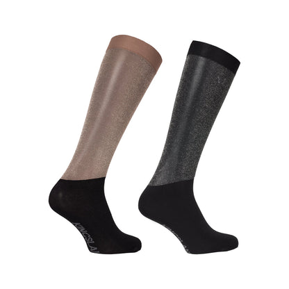 KLLea Turniersocken mit Glitzer 2er-Pack