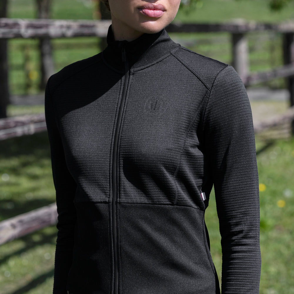 KLLisa Fleecejacke mit durchgehendem Reißverschluss für Damen