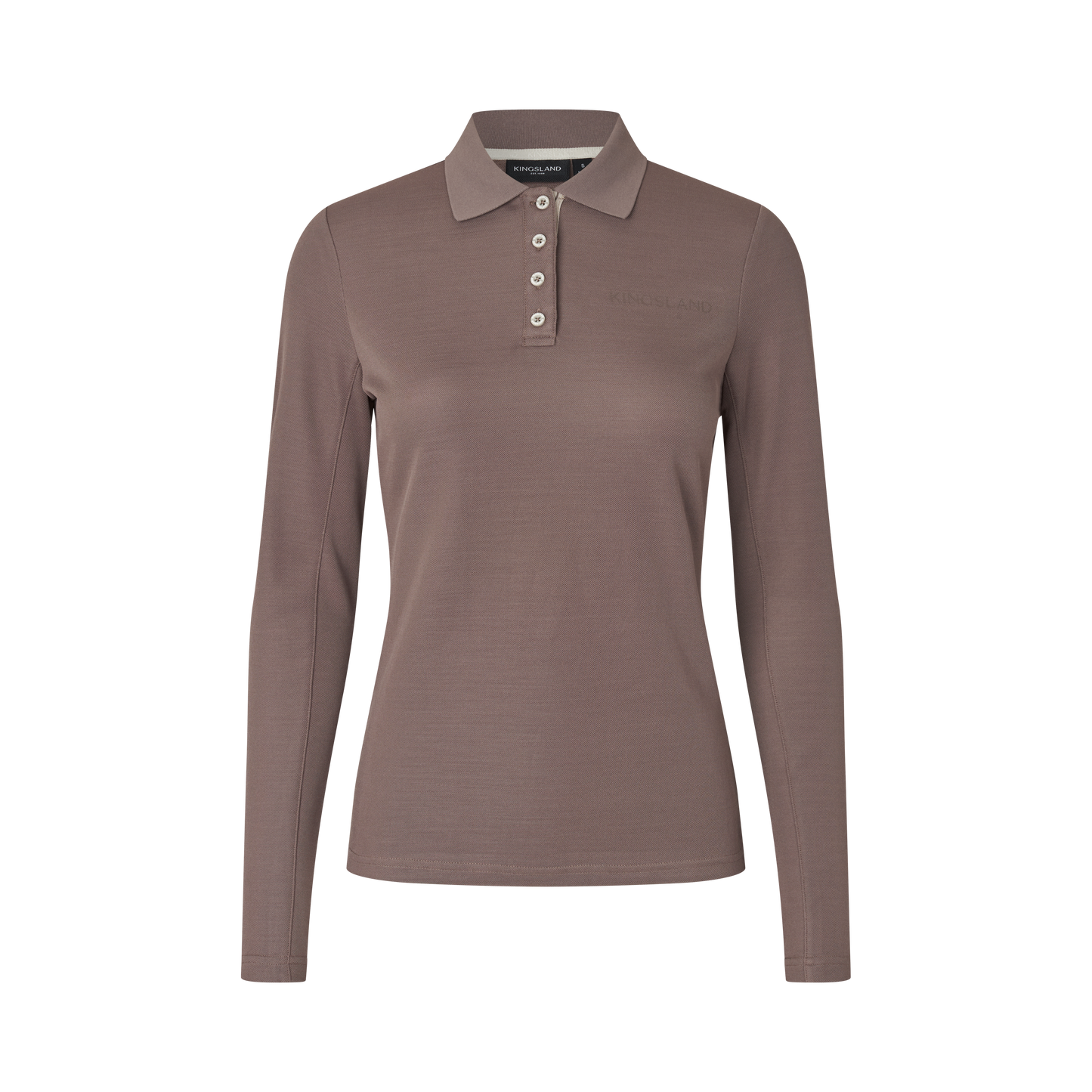 KLAmy langärmliges Poloshirt für Damen