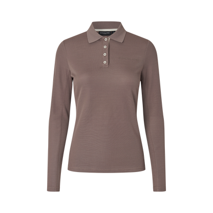 KLAmy langärmliges Poloshirt für Damen