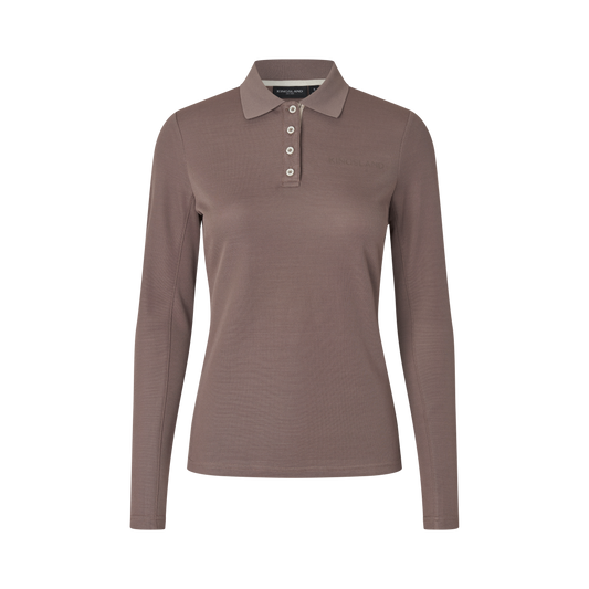 KLAmy langärmliges Poloshirt für Damen