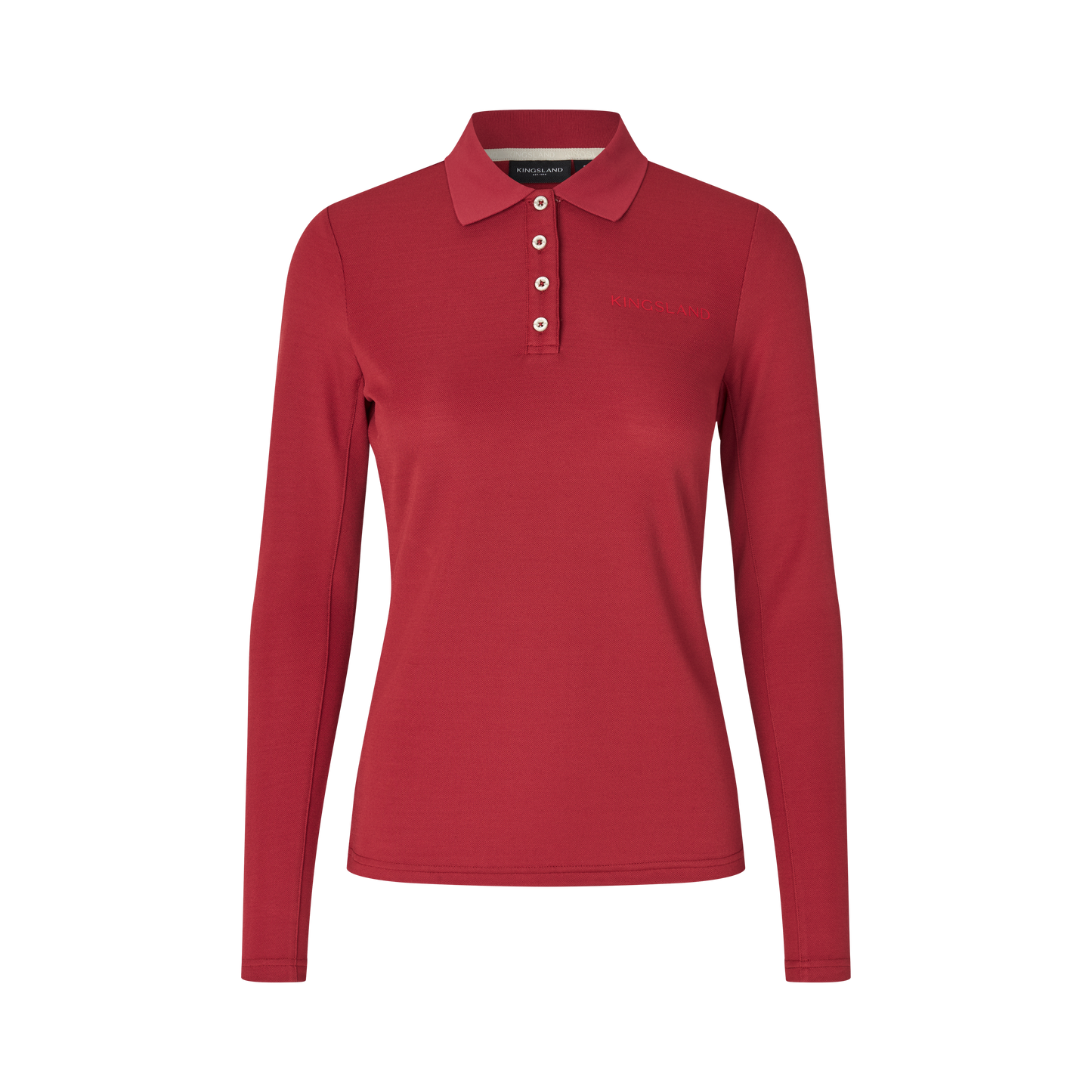 KLAmy langärmliges Poloshirt für Damen
