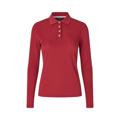 KLAmy langärmliges Poloshirt für Damen