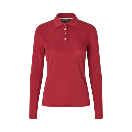 KLAmy langärmliges Poloshirt für Damen