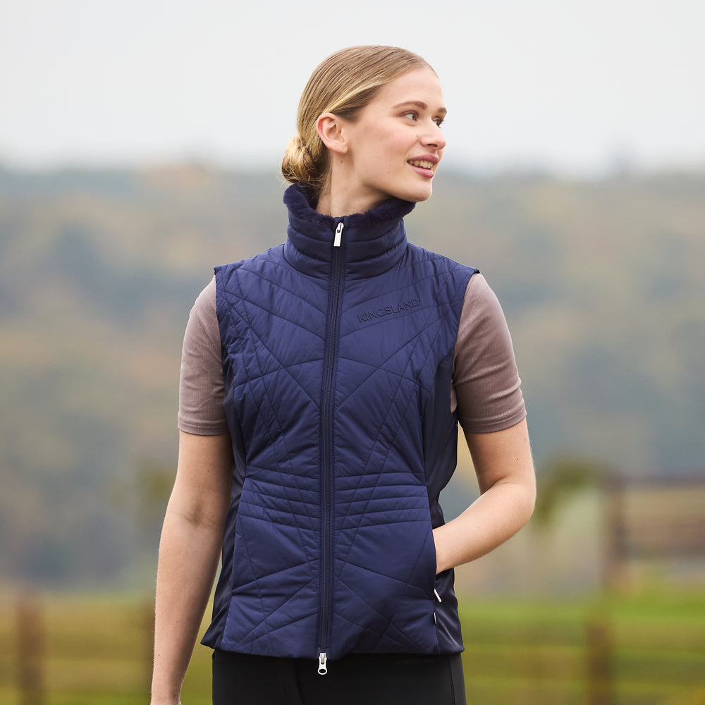 KLAlba gepolsterte Weste für Damen