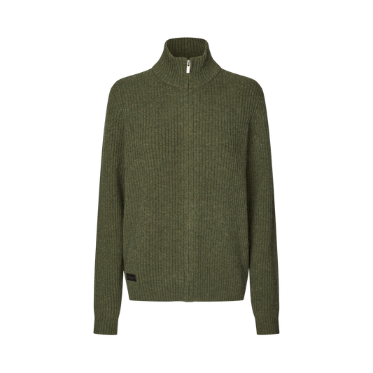 KLAndre Cardigan mit durchgehendem Reißverschluss für Herren