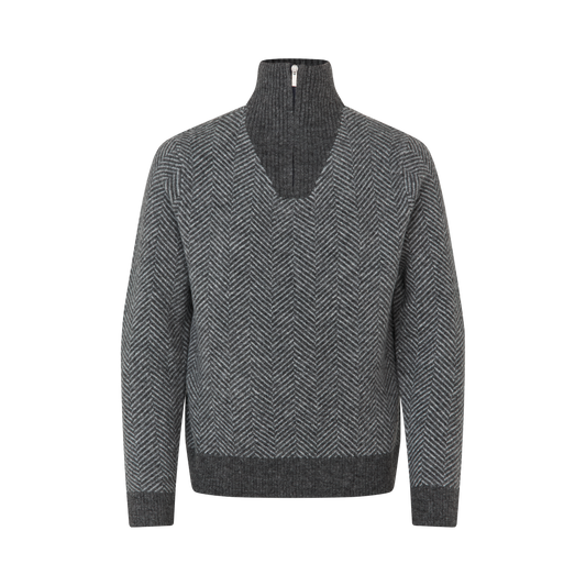 KLAndrew Pullover mit Reißverschlusskragen für Herren