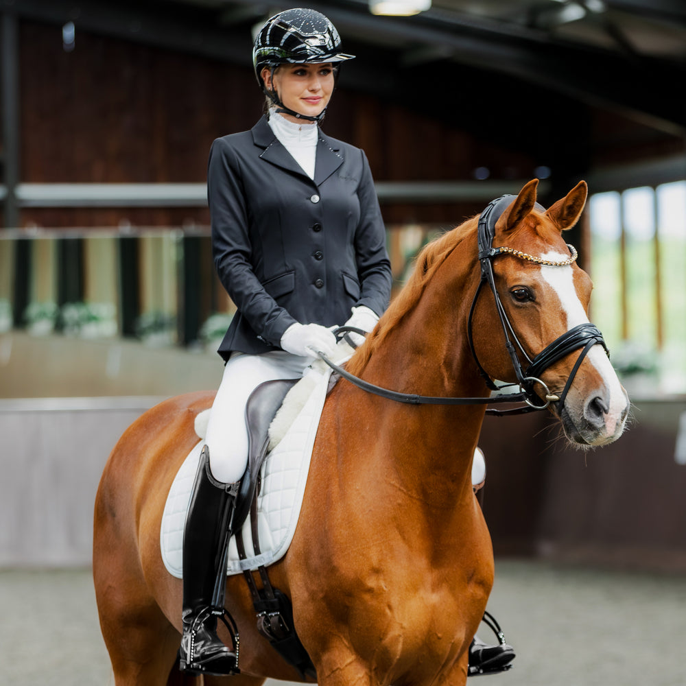KLMegan Turnier-Reitleggins für Damen, Full-Grip