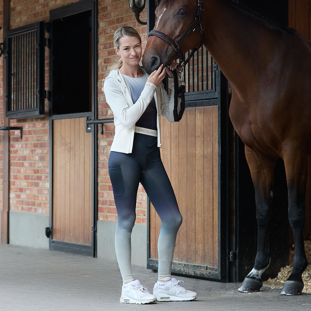 KLNaomi Damenreitleggings mit Vollbesatz