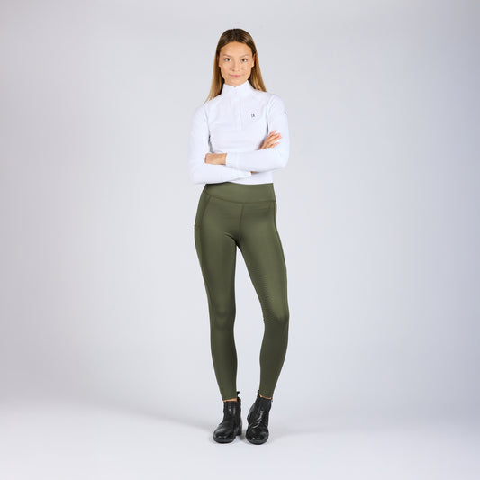 Klvera Reitleggings für Damen mit Vollbesatz 