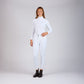KLKerry Nahtlose Reithose für Damen mit Kniebesatz und H-Form
