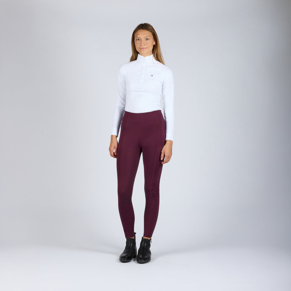 KLMelanie Reitleggins für Damen, Full-Grip