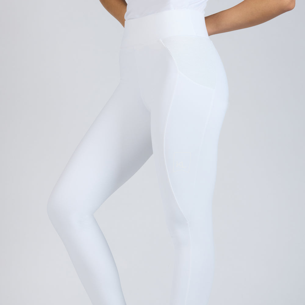 KLMegan Turnier-Reitleggins für Damen, Full-Grip