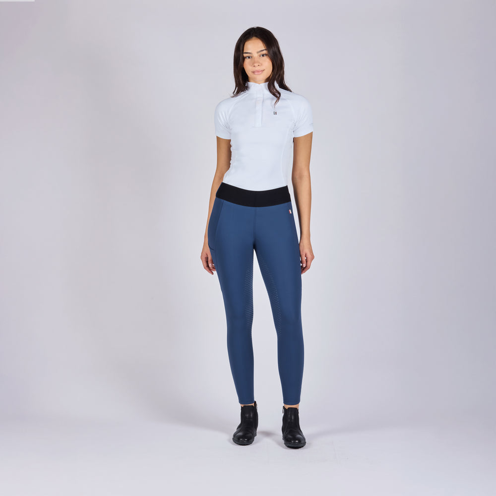 KLMartha wasserabweisende Reitleggins für Damen,Vollbesatz